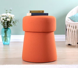 Atelier Del Sofa Puf Naranja Beans